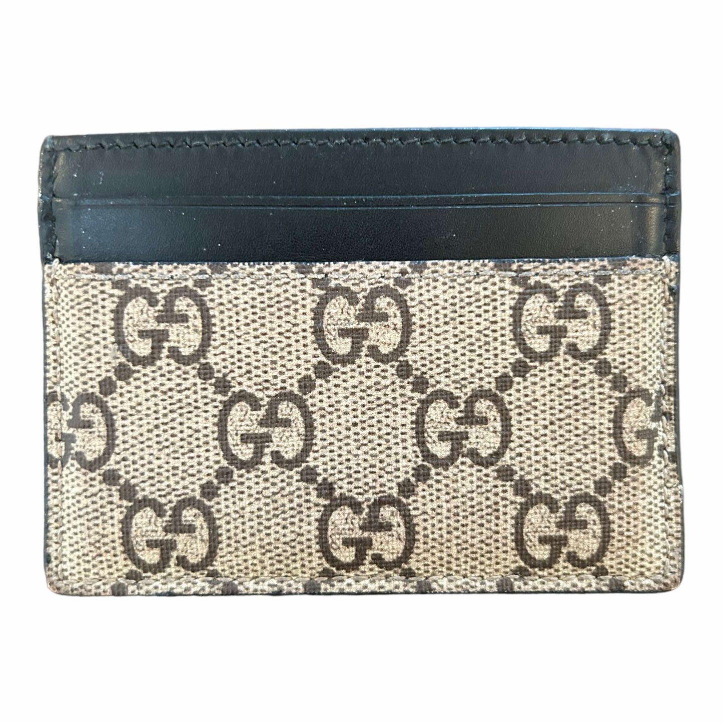 Gucci GG Supreme Kingsnake Card Holder - 451277