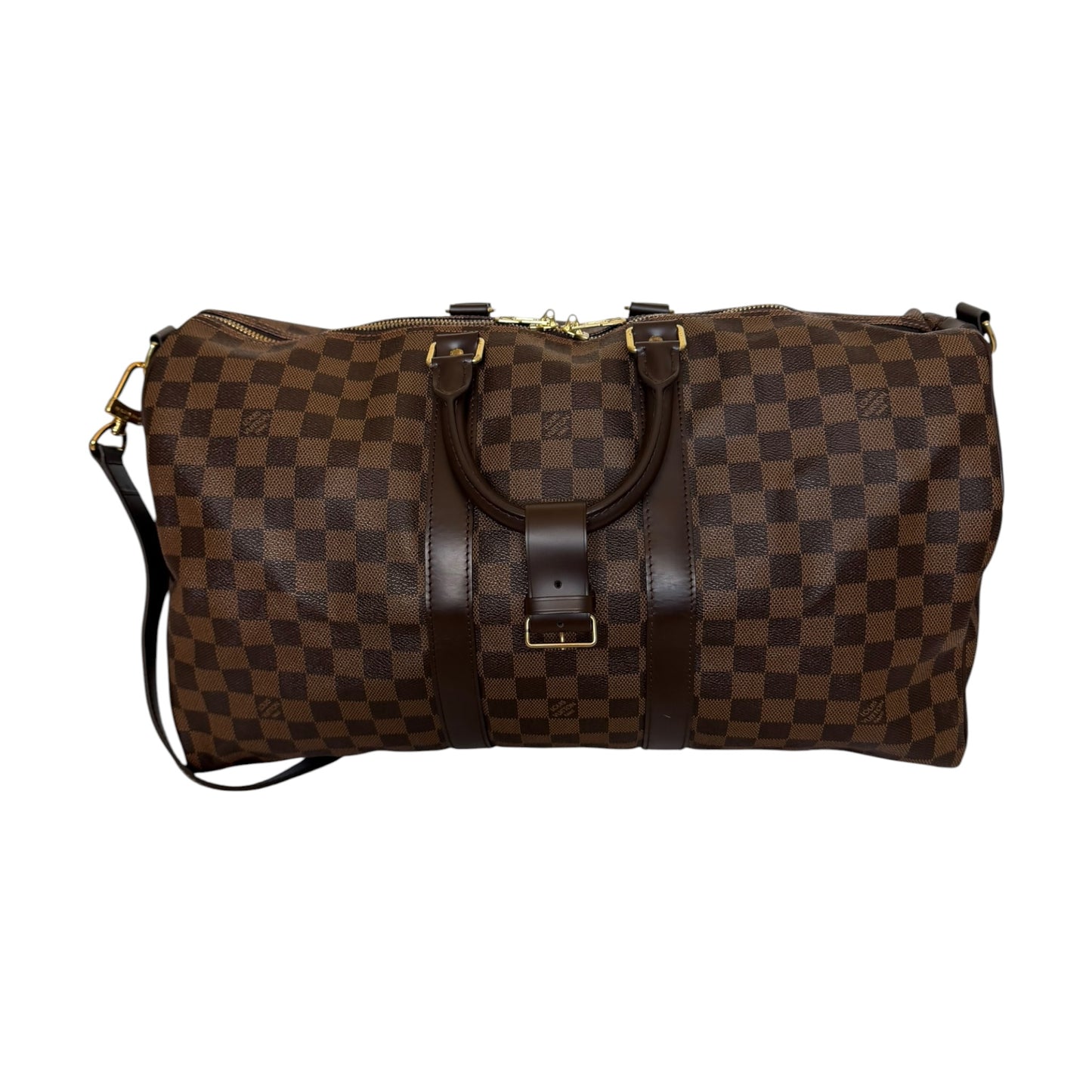 Louis Vuitton Damier Ebene Bandoulière Keepall 45 - N41428