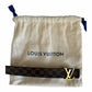 Louis Vuitton Damier Ebene Initials 25mm Belt (80/32) - M9267