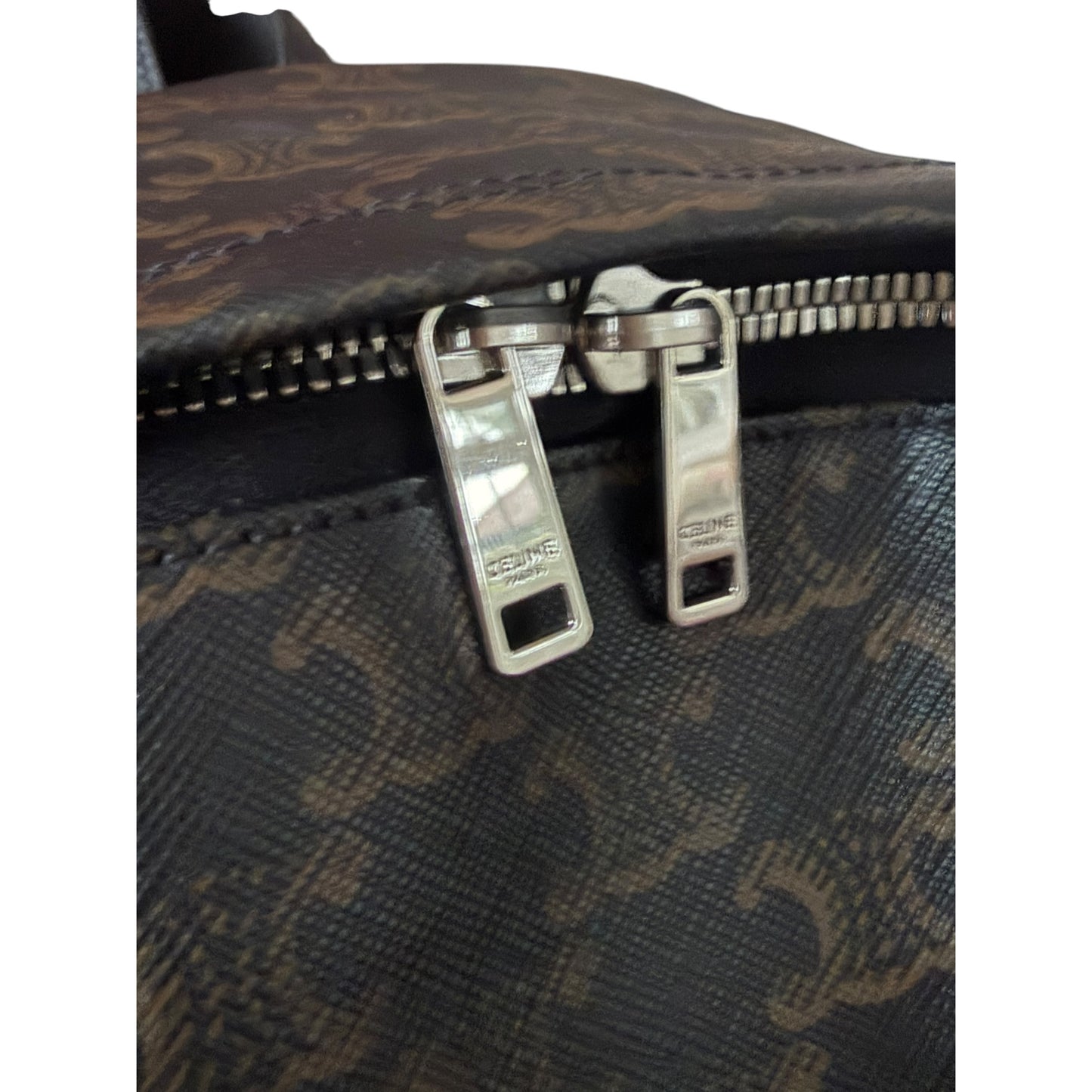 Celine Triomphe & Calfskin Medium Backpack - 188382