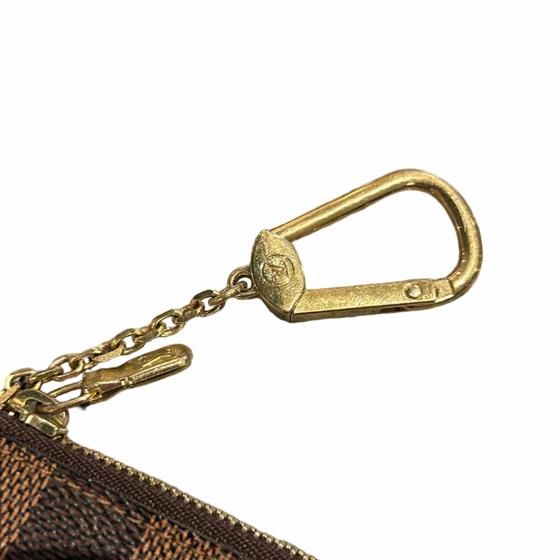 Louis Vuitton Damier Ebene Key Pouch - N62658