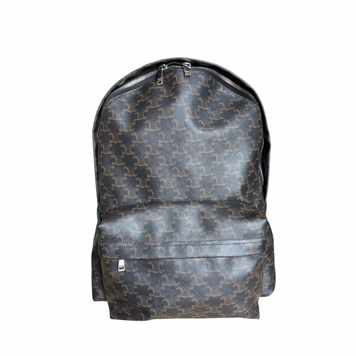 Celine Triomphe & Calfskin Medium Backpack - 188382