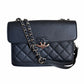 Chanel CC Box Flap Quilted Leather - A98646