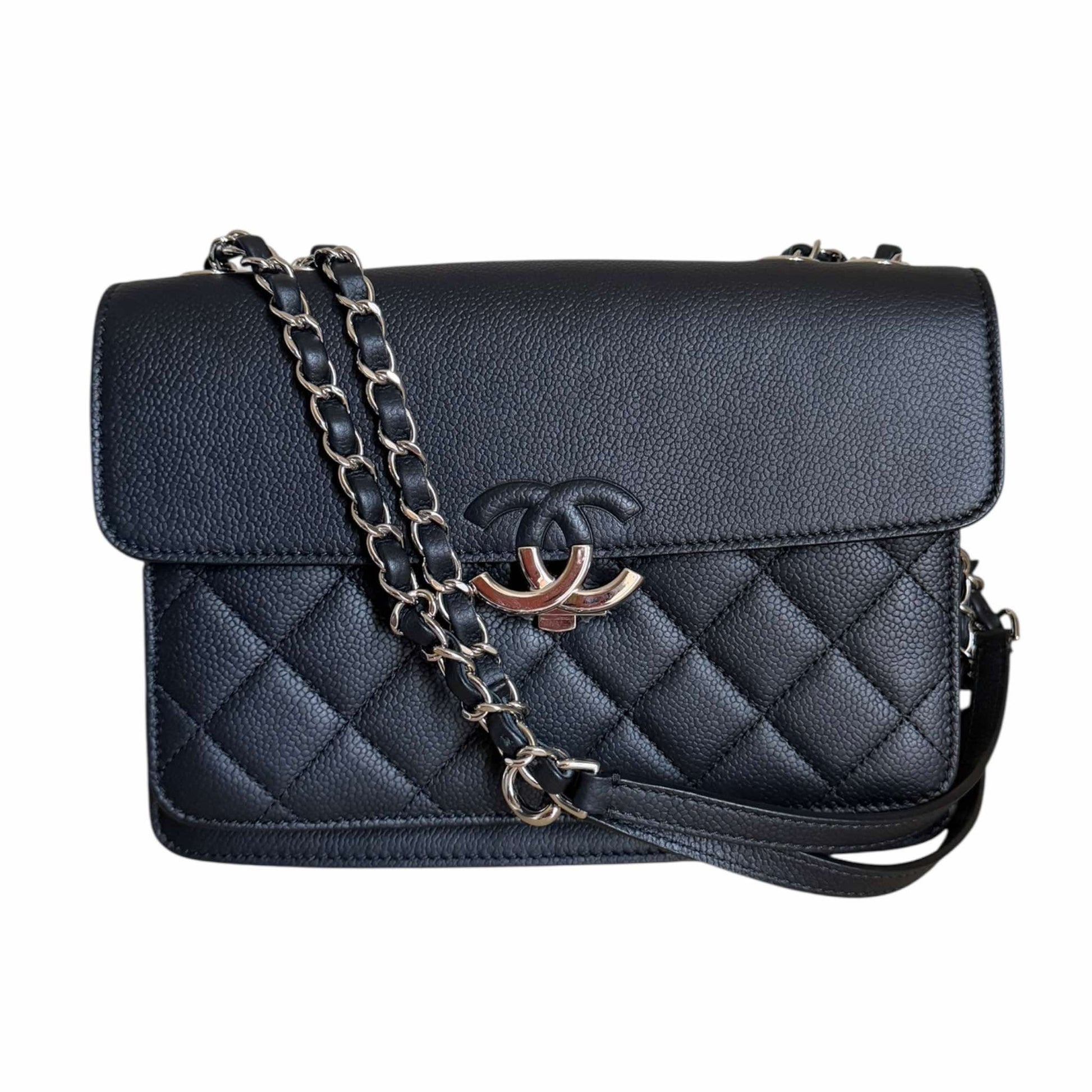 Chanel CC Box Flap Quilted Leather - A98646