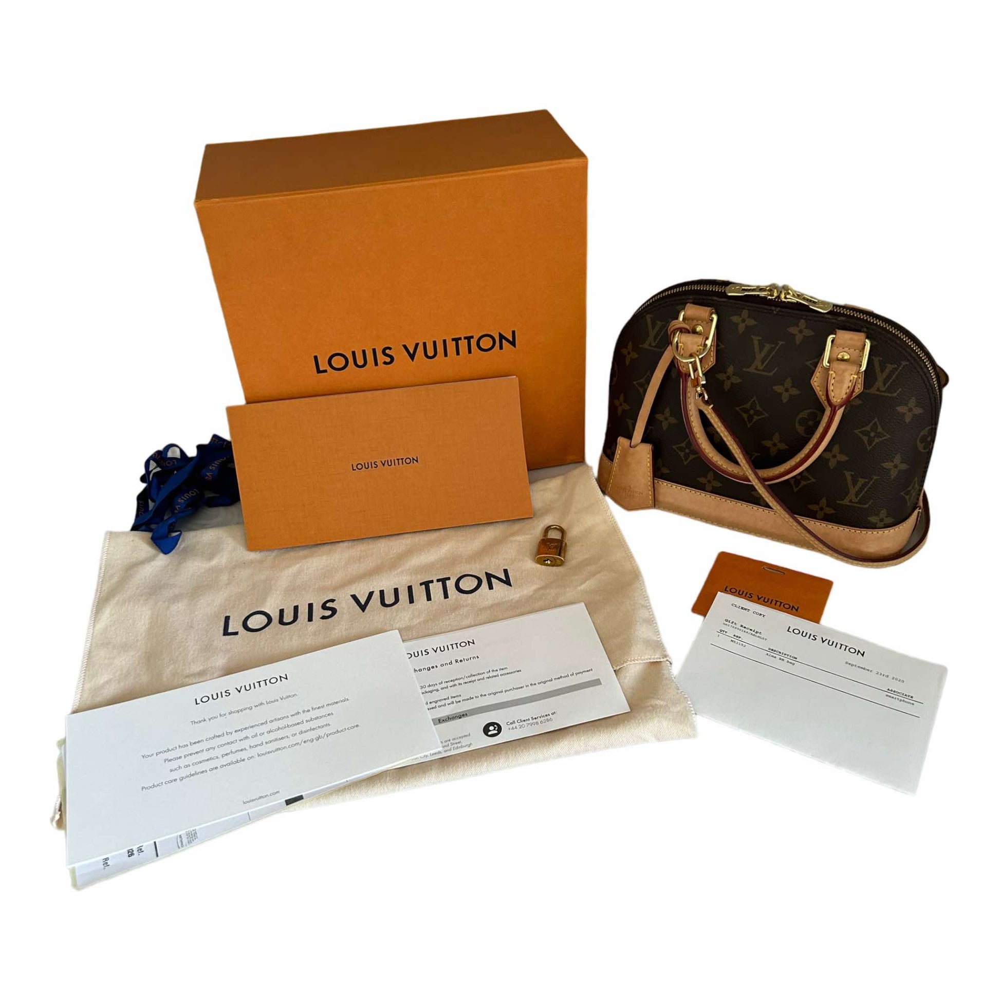 Louis Vuitton Monogram Alma BB - M53152