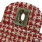 Chanel Timeless Classic Red Tweed Bag