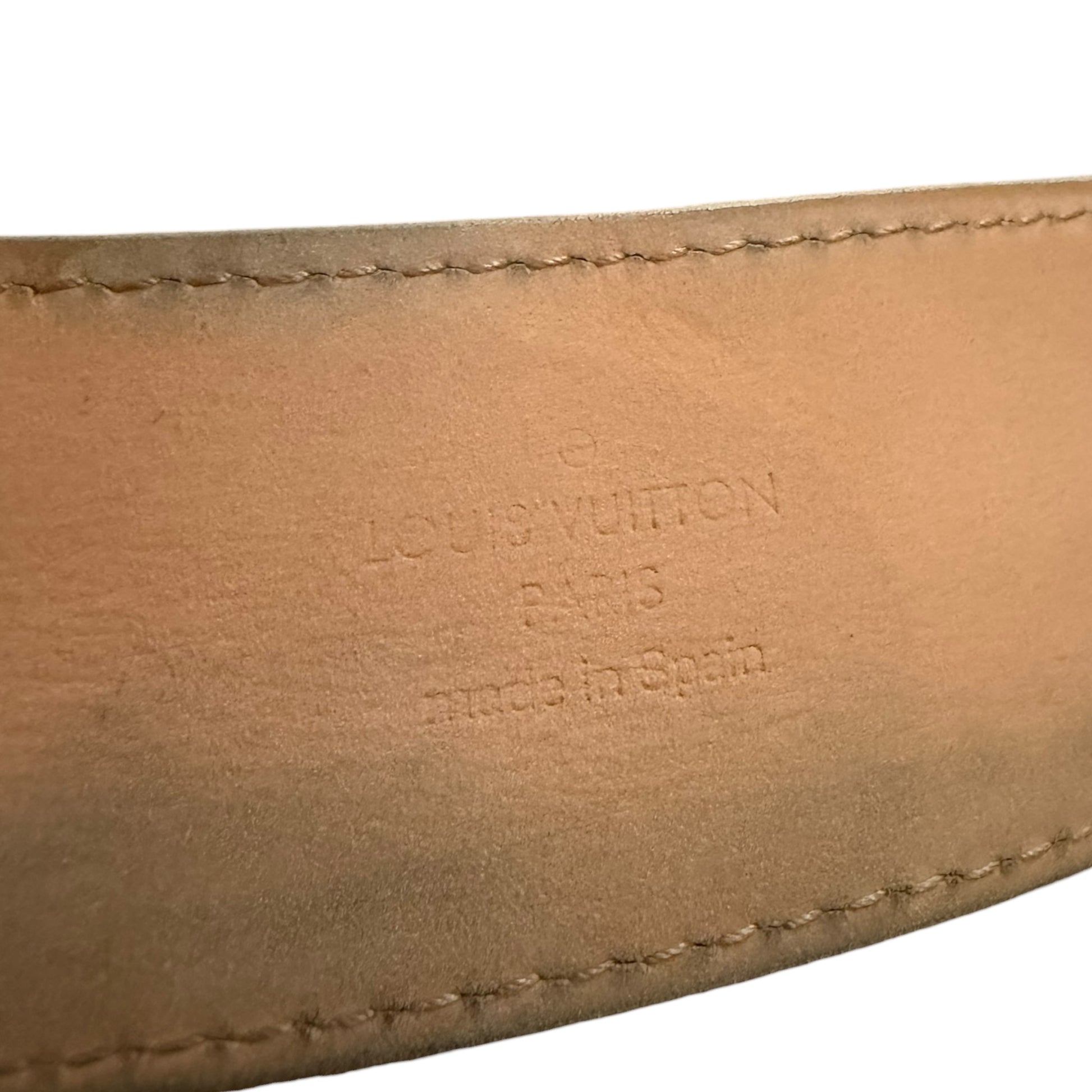 Louis Vuitton Damier Azur Belt (85/34) - M9609