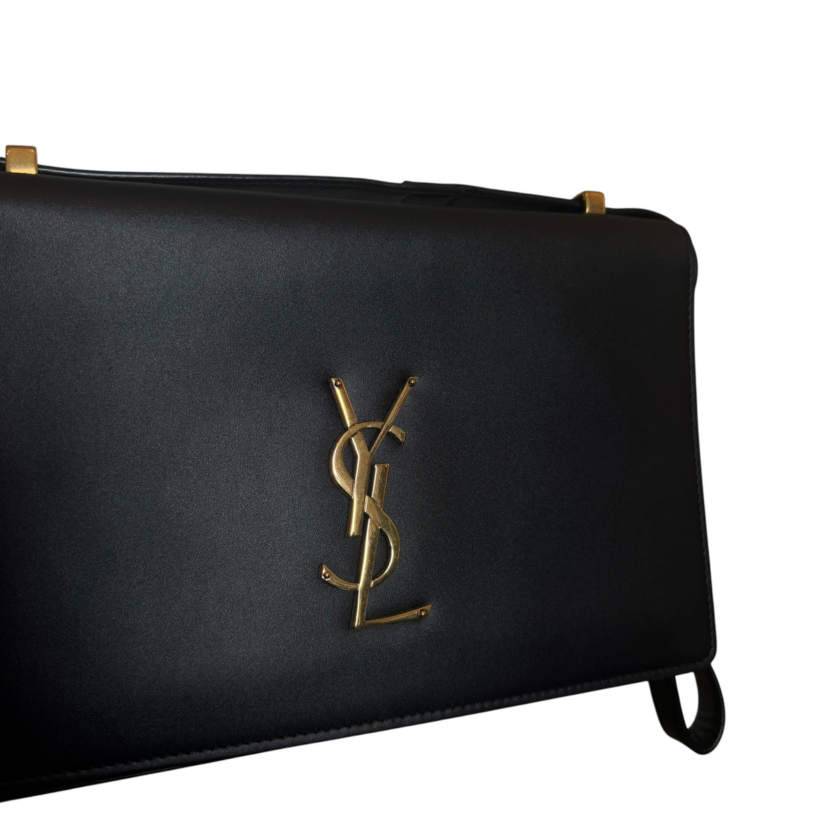 Saint Laurent Black Calfskin Leather Dylan Flap - 601310