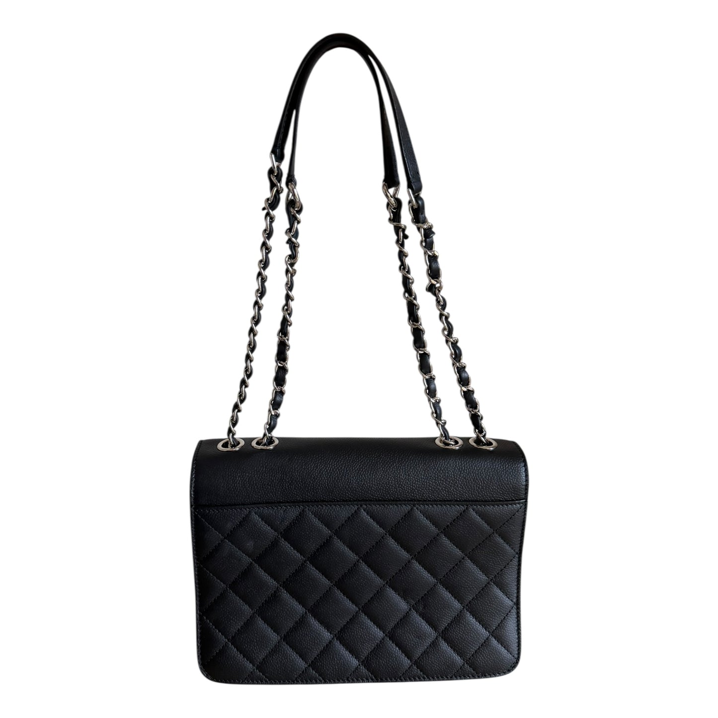 Chanel CC Box Flap Quilted Leather - A98646