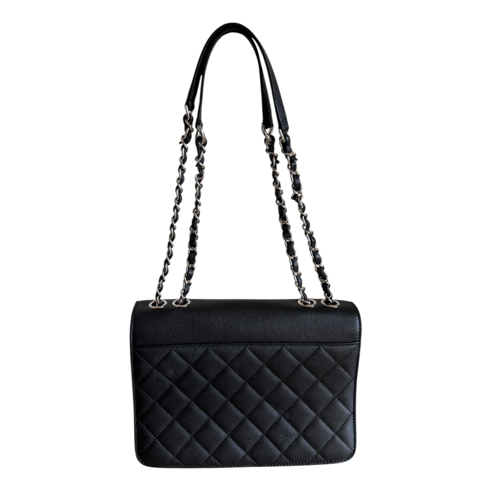 Chanel CC Box Flap Quilted Leather - A98646