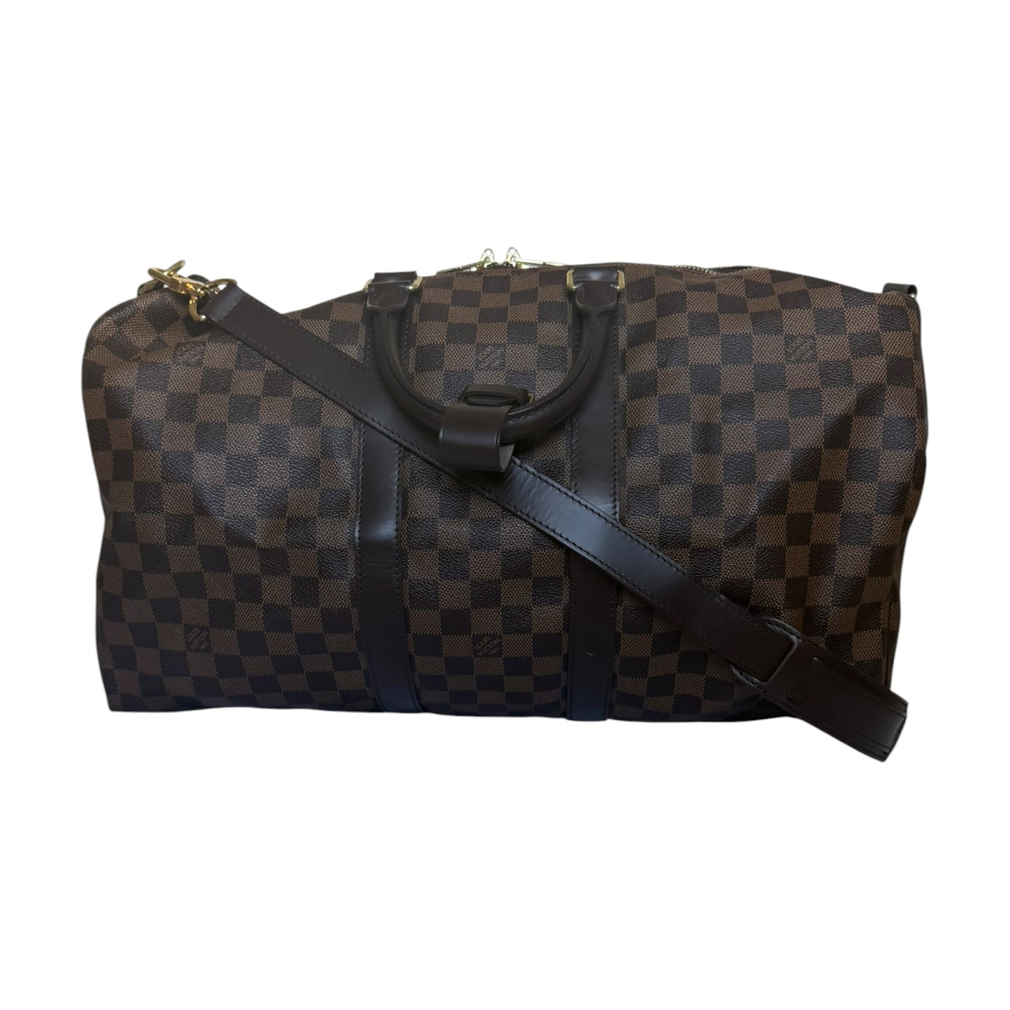 Louis Vuitton Damier Ebene Bandoulière Keepall 45 - N41428