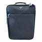 Prada Saffiano Leather Rolling Carry-On Suitcase