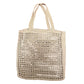Prada Light Green Crochet Tote Bag