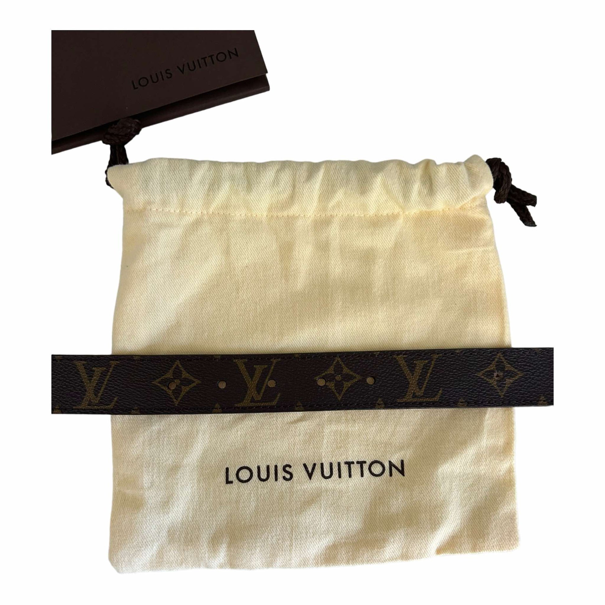 Louis Vuitton Monogram Cabochon Belt (95/38) - M9872