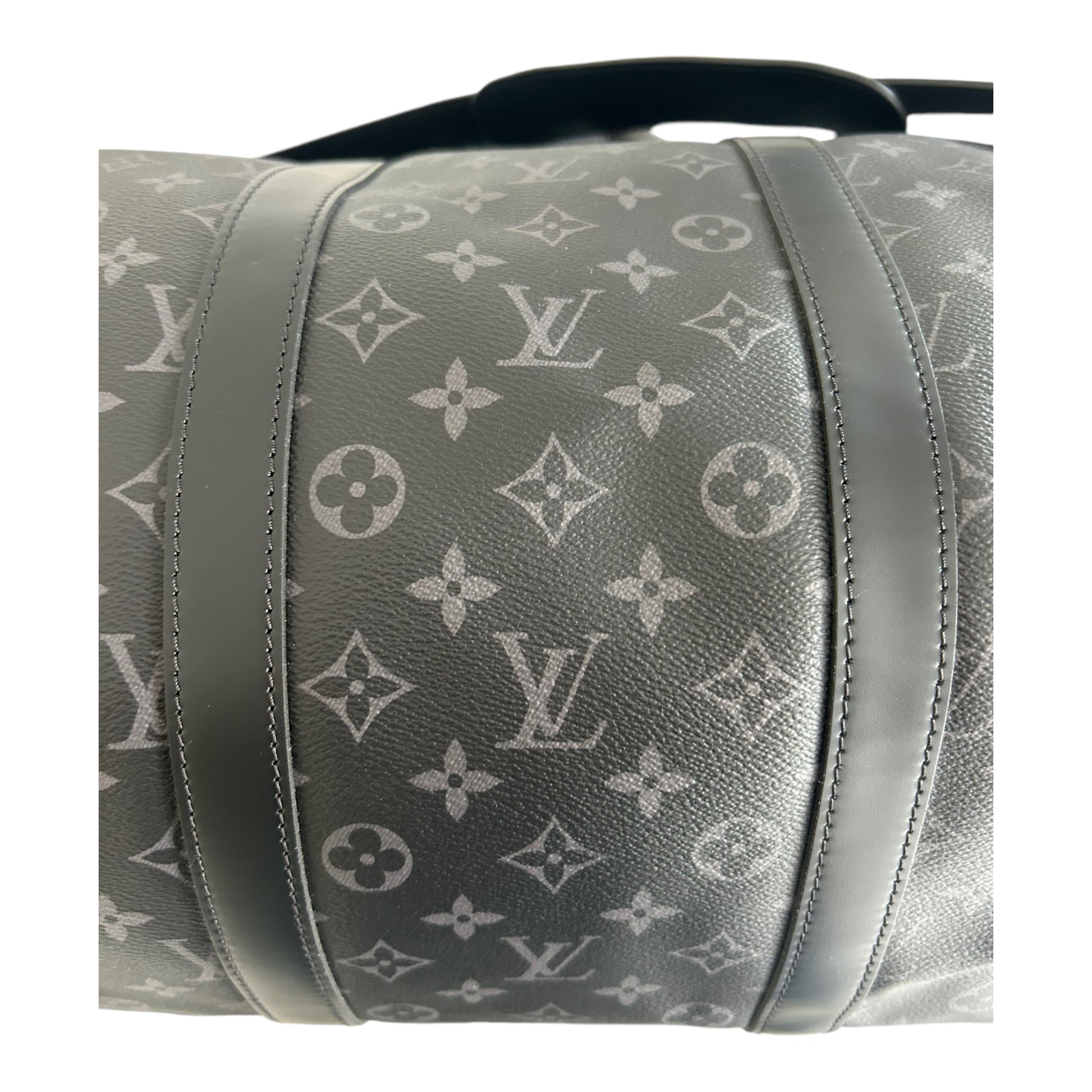 Louis Vuitton Monogram Eclipse Bandoulière Keepall 55 - M40605