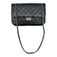 Chanel 2.55 Reissue 227 Black Maxi Flap Shoulder Bag