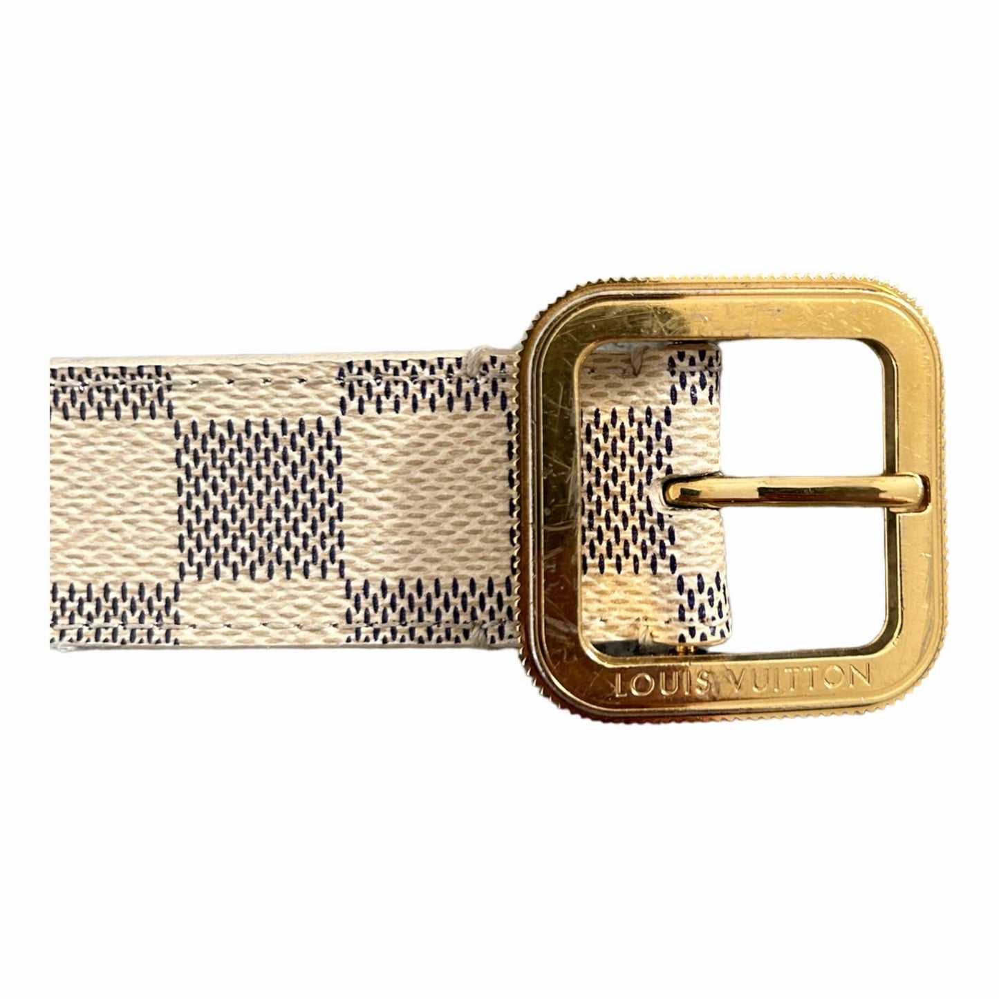 Louis Vuitton Damier Azur Belt (85/34) - M9730
