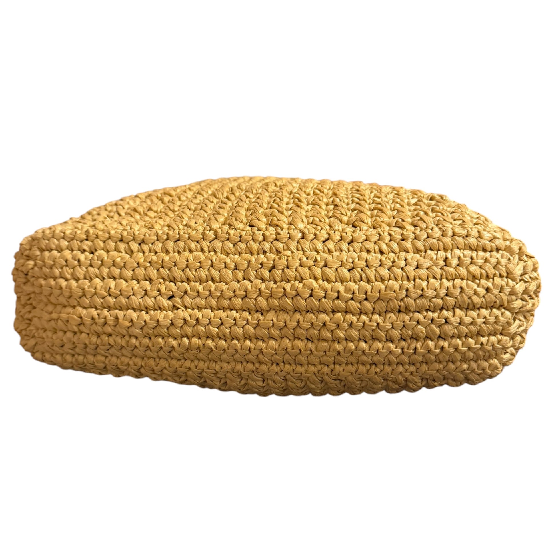 Prada Natural Small Crochet Tote Bag