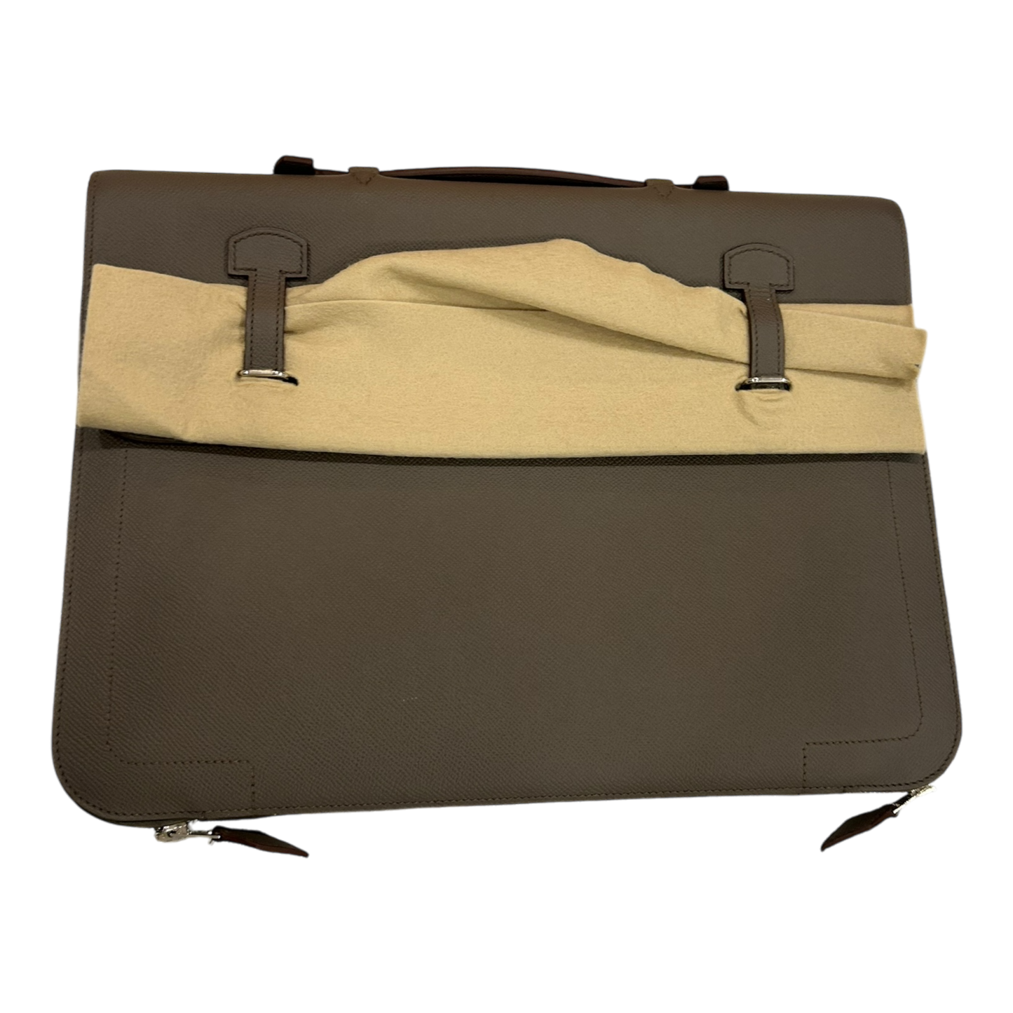 Hermès Serviette 57 Briefcase Veau Epsom