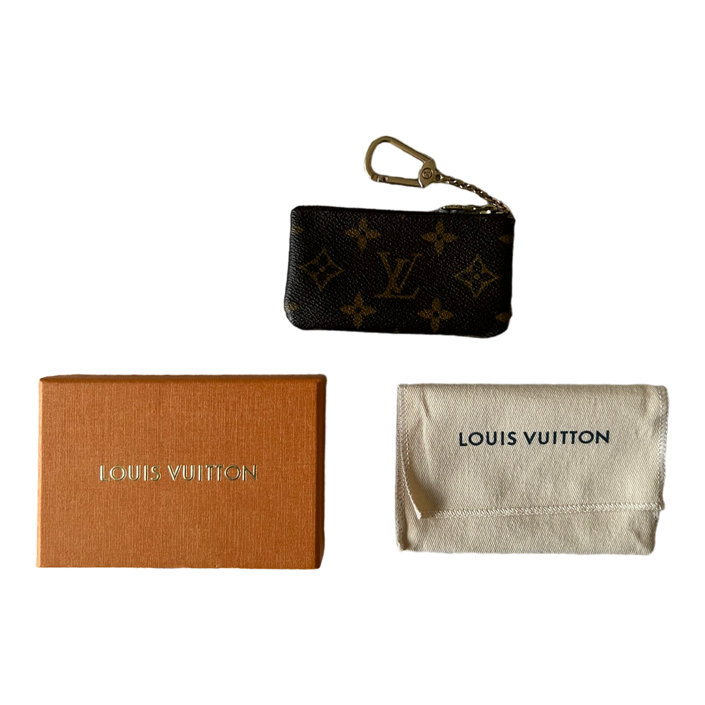 Louis Vuitton Monogram Canvas Key Pouch - M62650