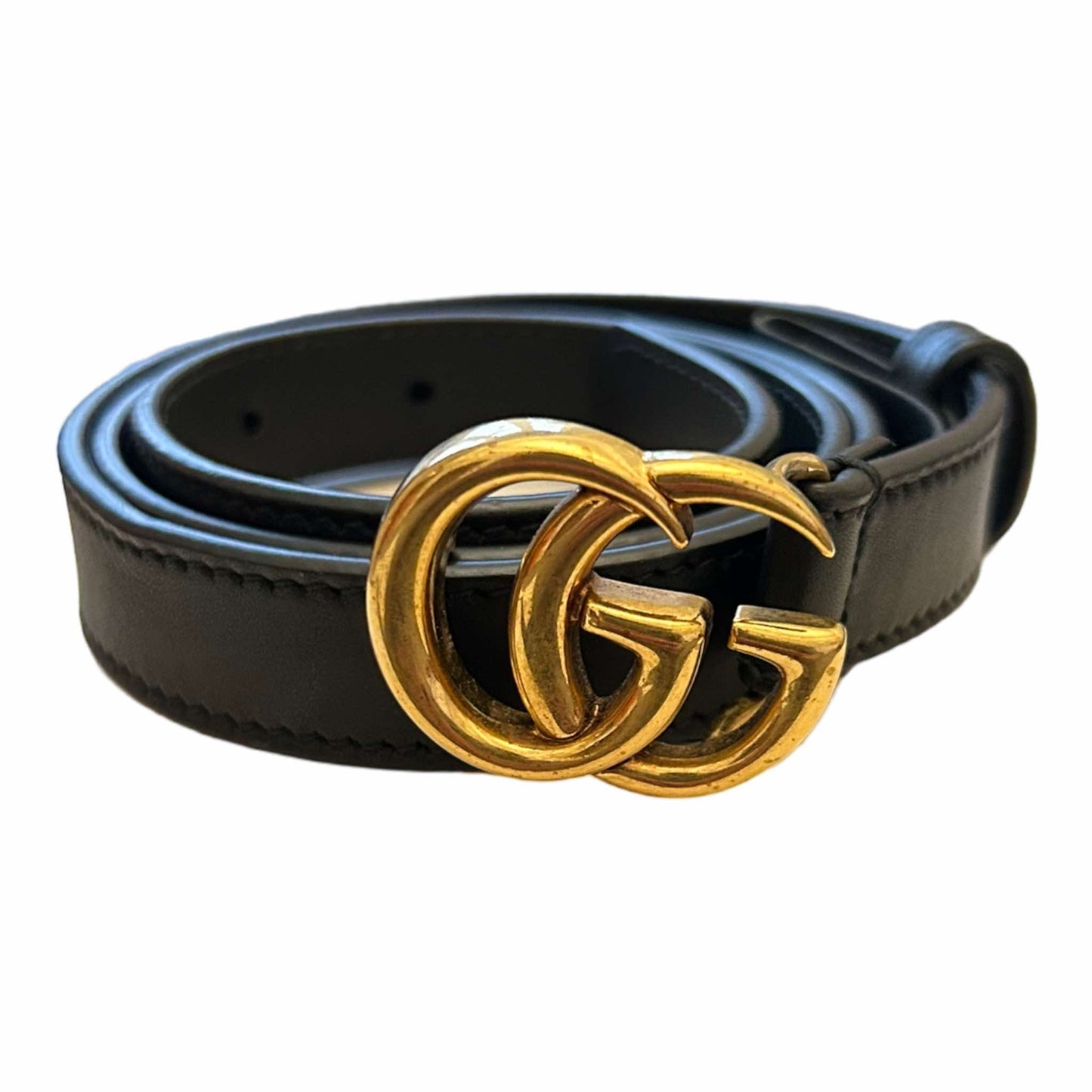 Gucci Ladies Mini GG Belt - (75/30) - 409417
