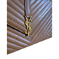 Saint Laurent Tan Large Envelope Flap Bag - 354118