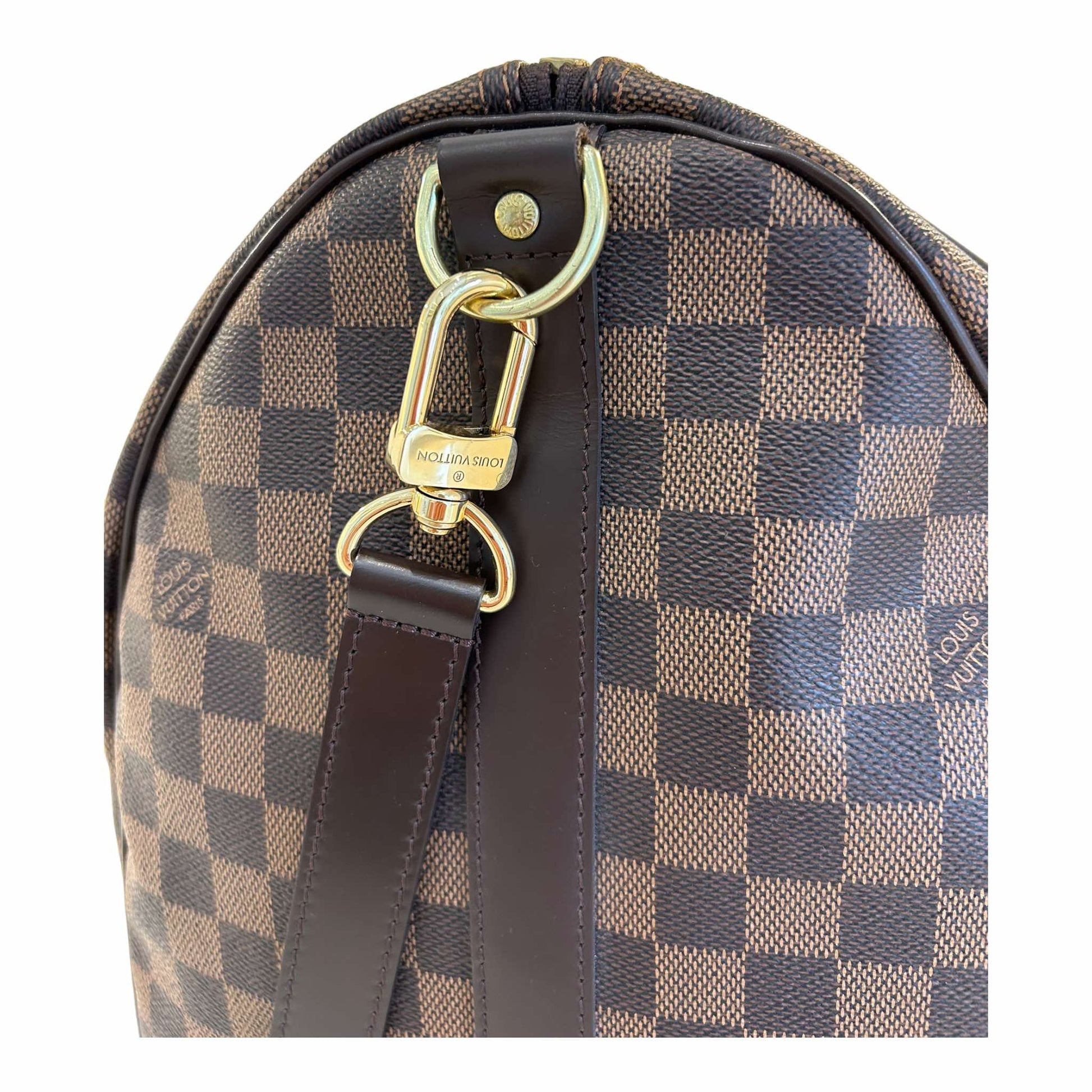 Louis Vuitton Damier Ebene Bandoulière Keepall 55 - N41414