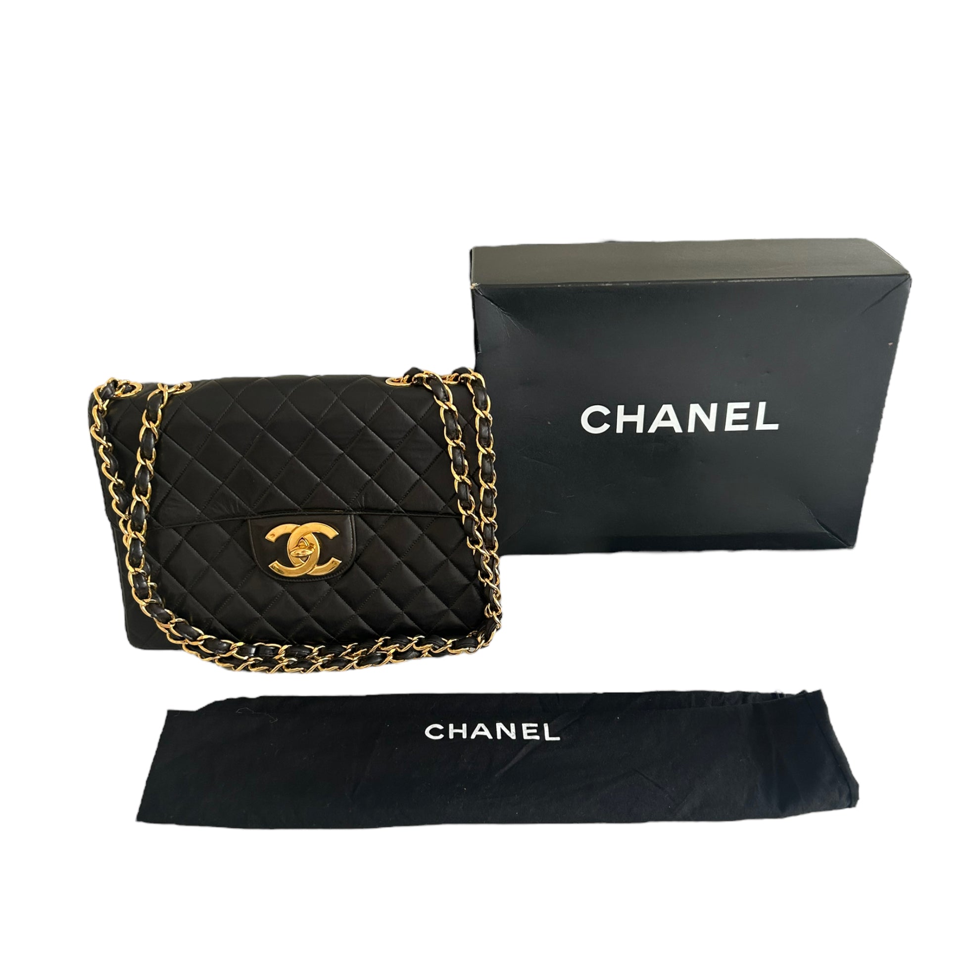 Chanel Investment Vintage XL Jumbo Flap