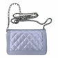 Chanel Lilac Boy Wallet On Chain WOC