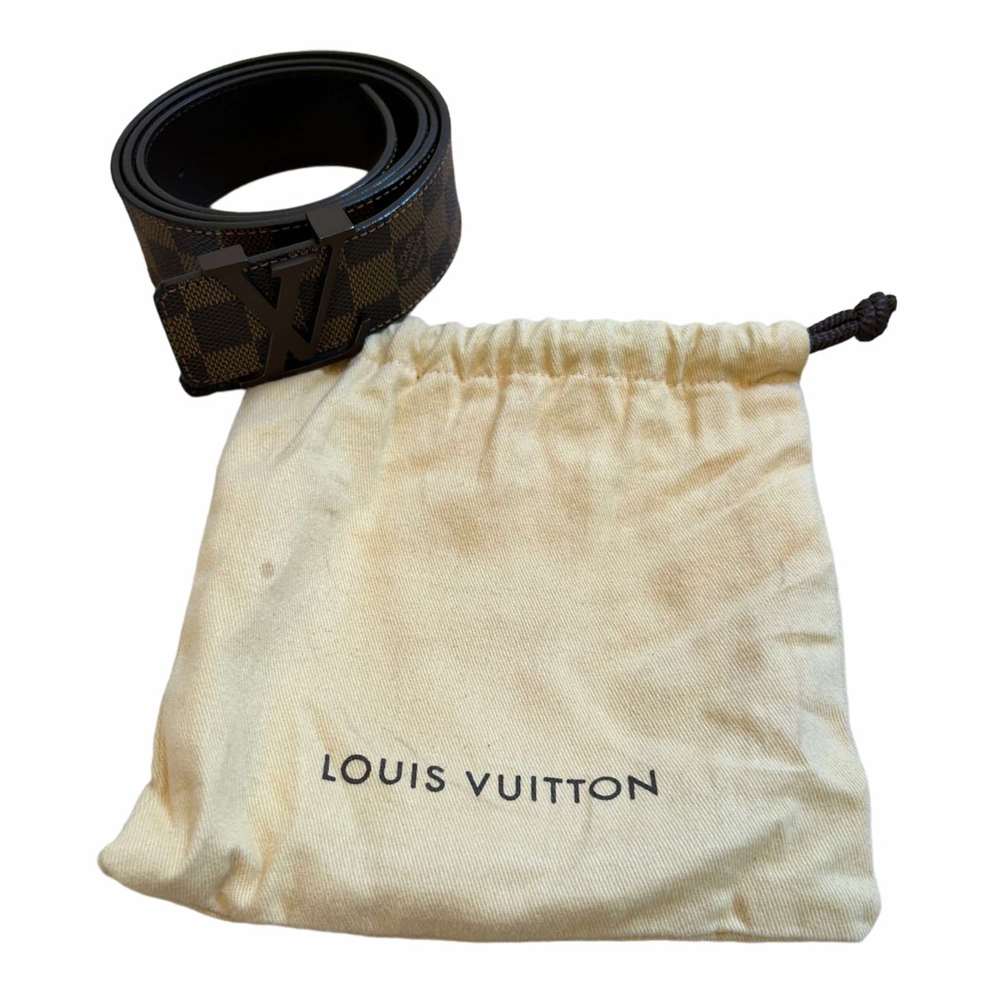 Pre-Loved Louis Vuitton Damier Ebene Belt (95/38) - M9807 – Refined Luxury