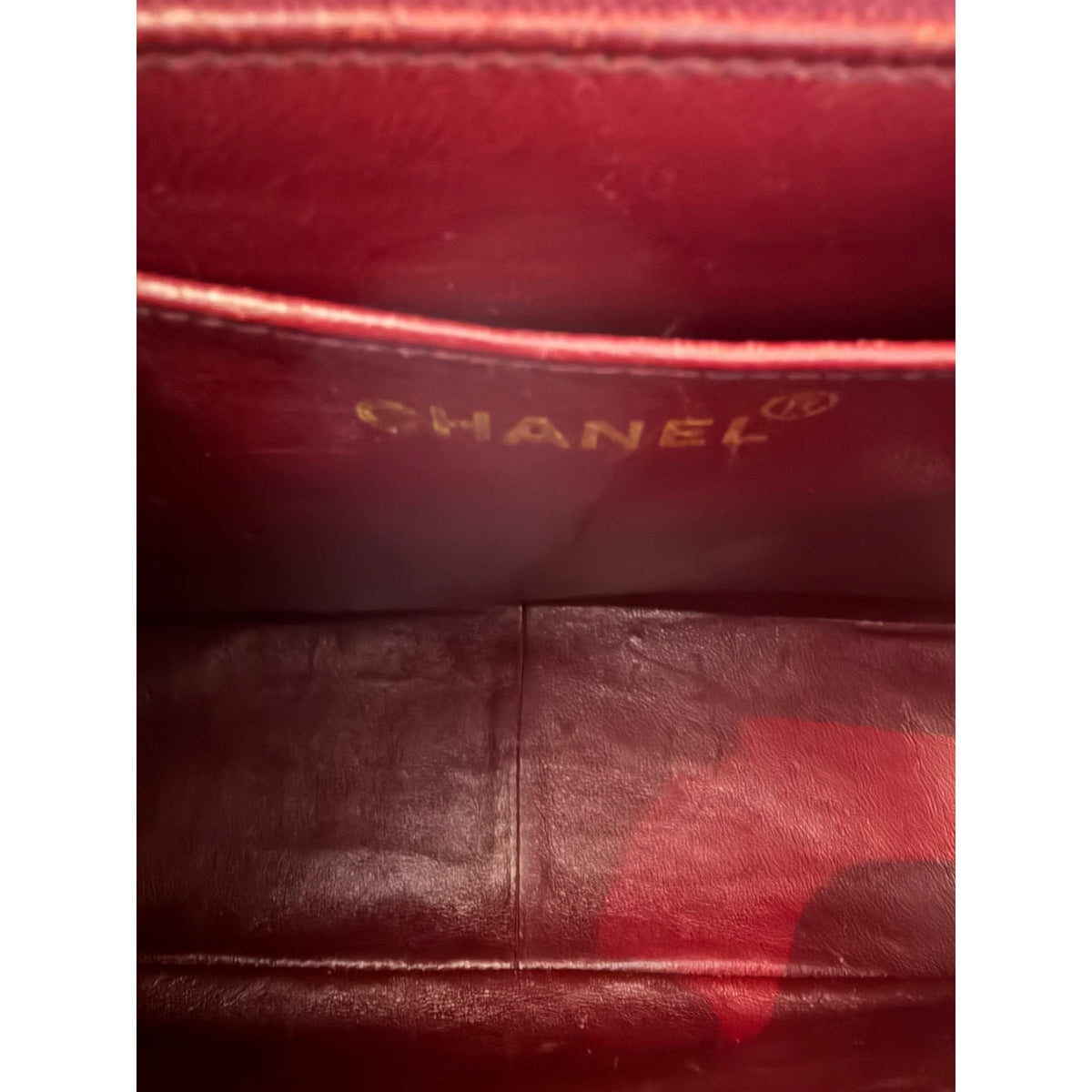 Chanel Vintage Black Quilted CC Square Flap