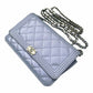 Chanel Lilac Boy Wallet On Chain WOC