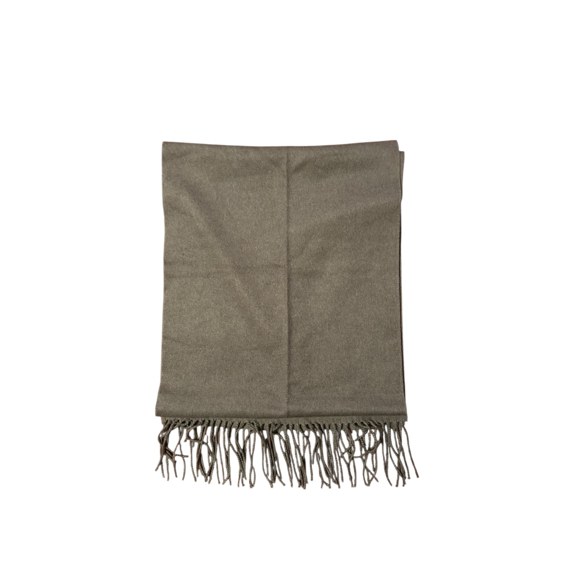 Prada Grey Cashmere & Silk Scarf
