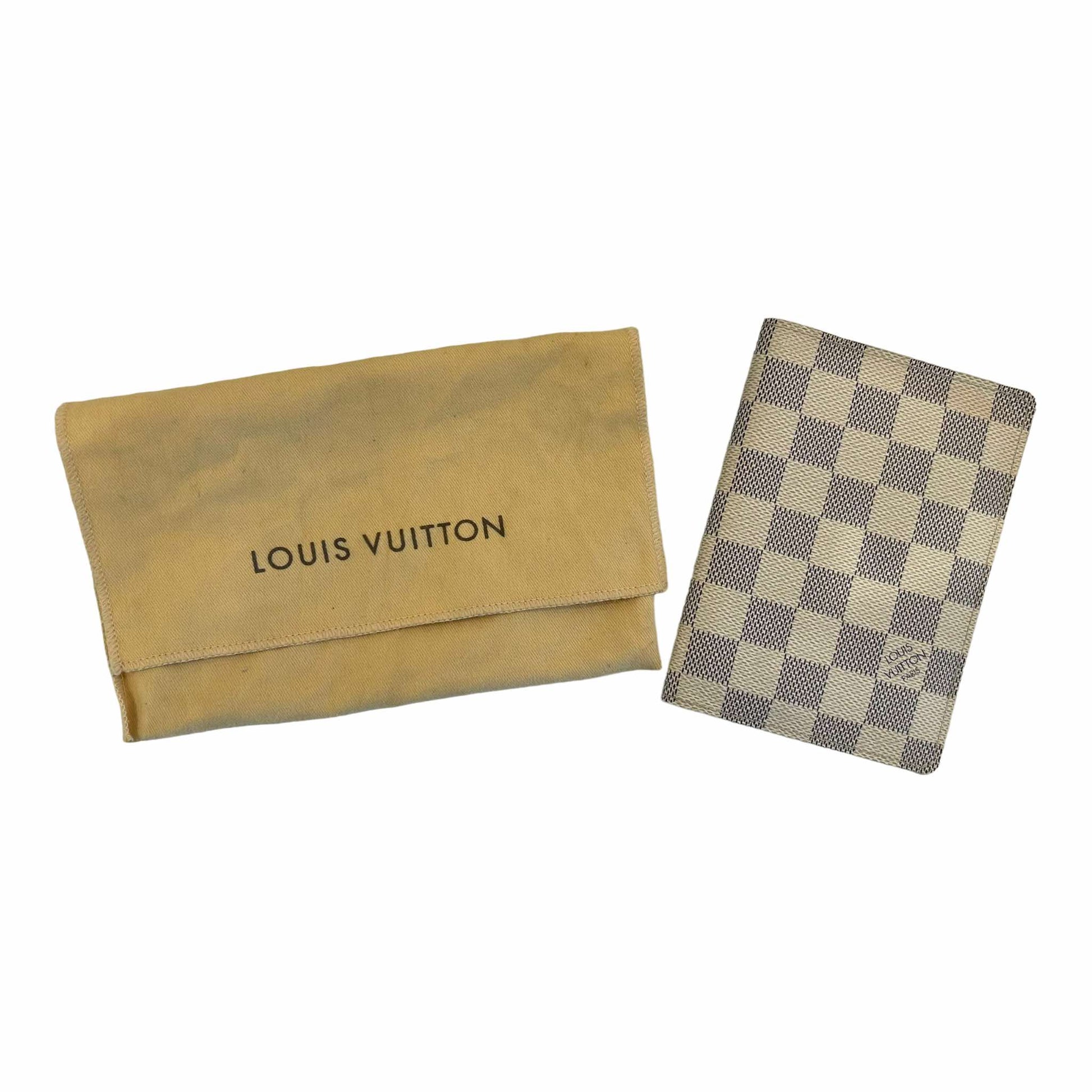 Louis Vuitton Damier Azur Passport Holder - N60032