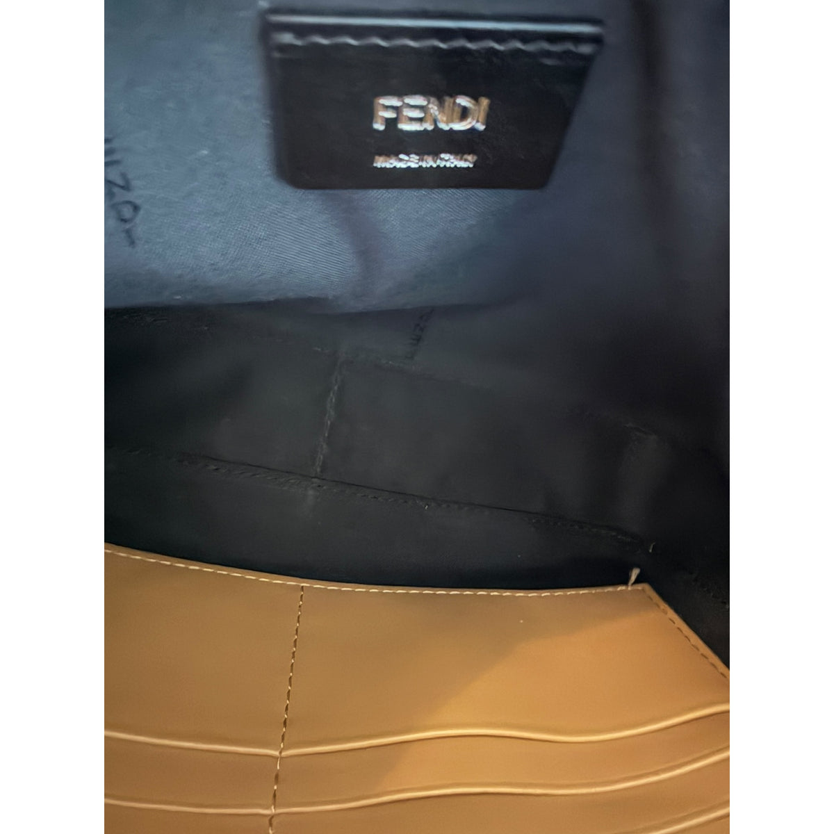 Fendi FF Brown Diagonal Bag