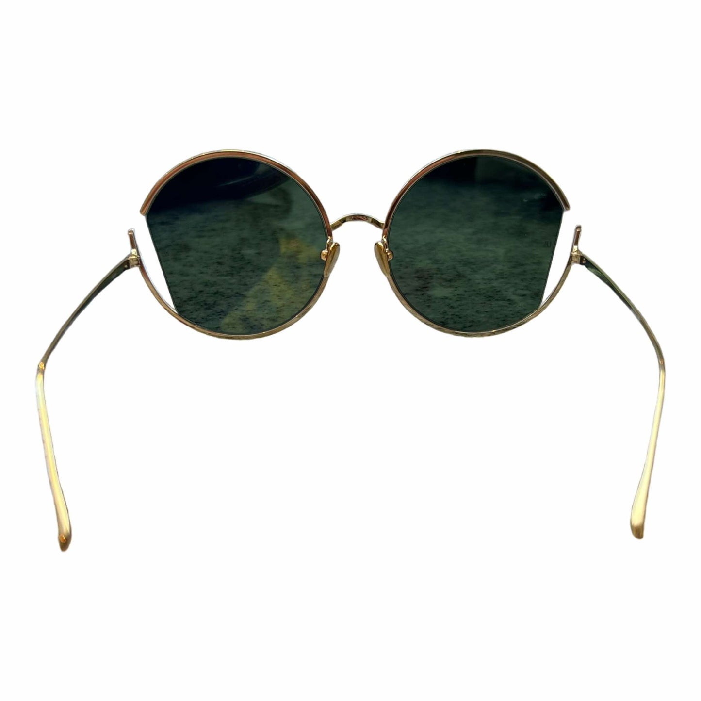 Linda Farrow Quarry C4 Round Sunglasses