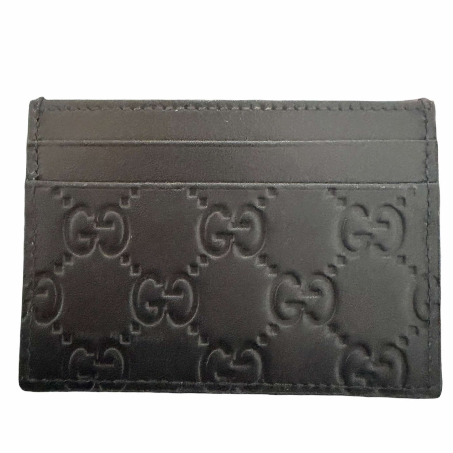 Gucci GG Guccissima Leather Card Holder - 233166