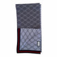 Gucci Monogram Wool Scarf - Dark Grey