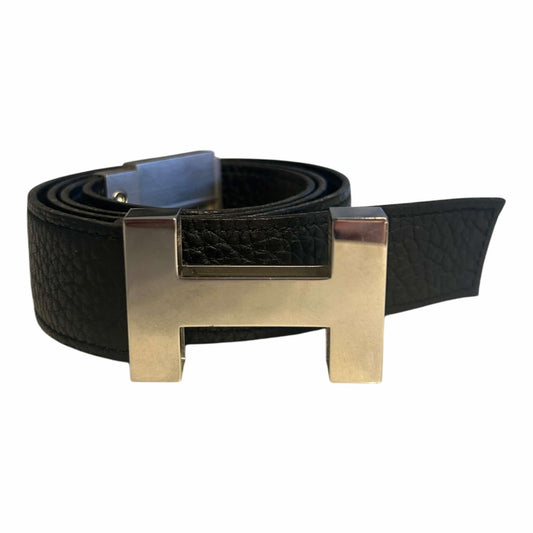 Hermès Silver H 32mm Belt (85/34)