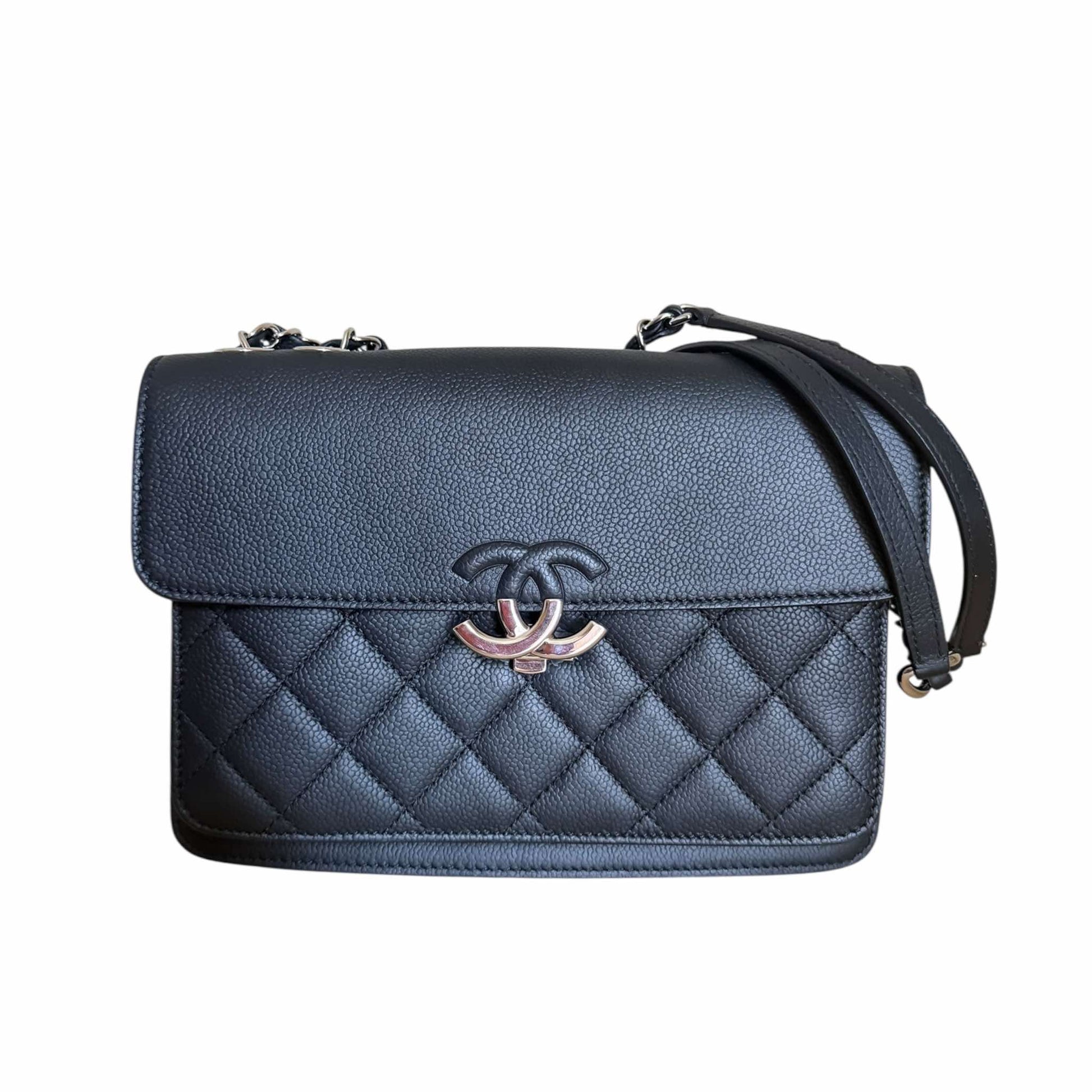 Chanel CC Box Flap Quilted Leather - A98646