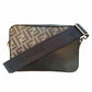 Fendi FF Blue Diagonal Bag