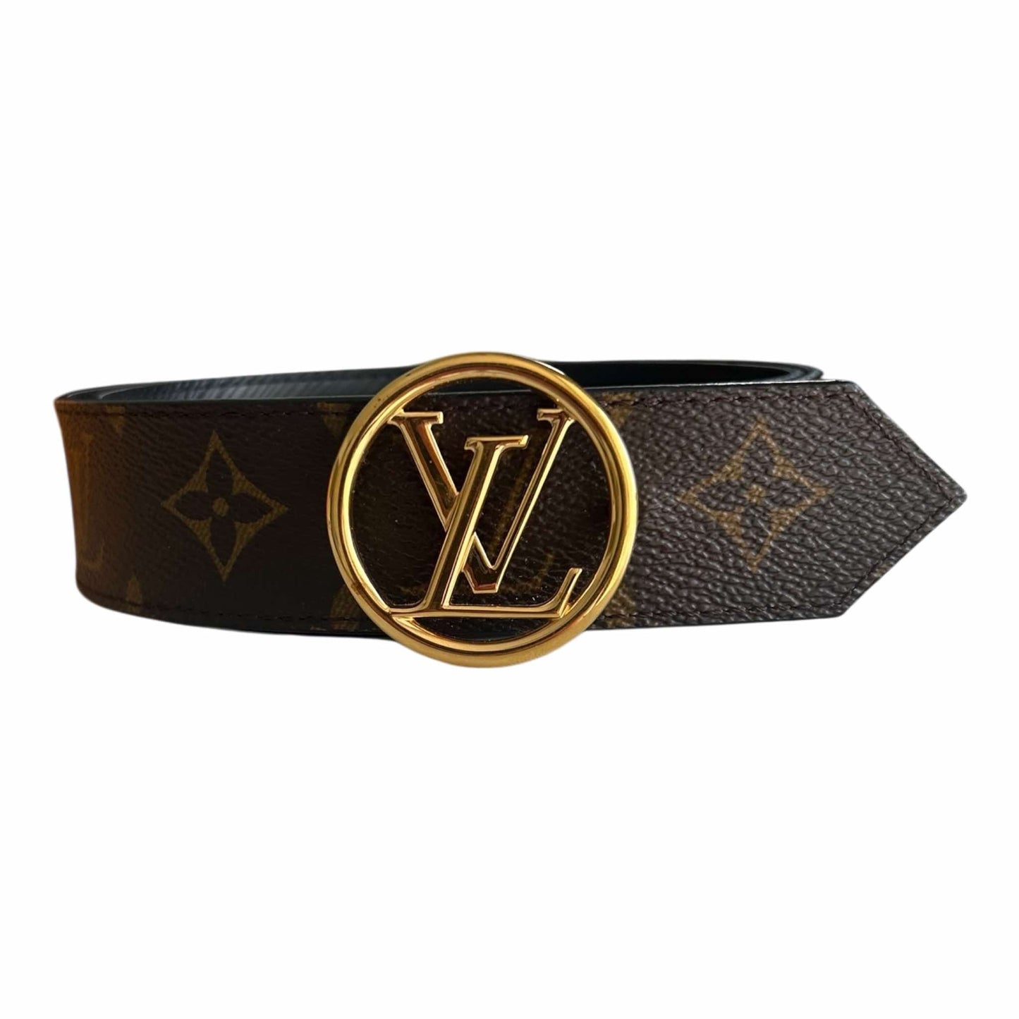 Louis Vuitton Circle Monogram Reversible Belt (75/30) - M9935