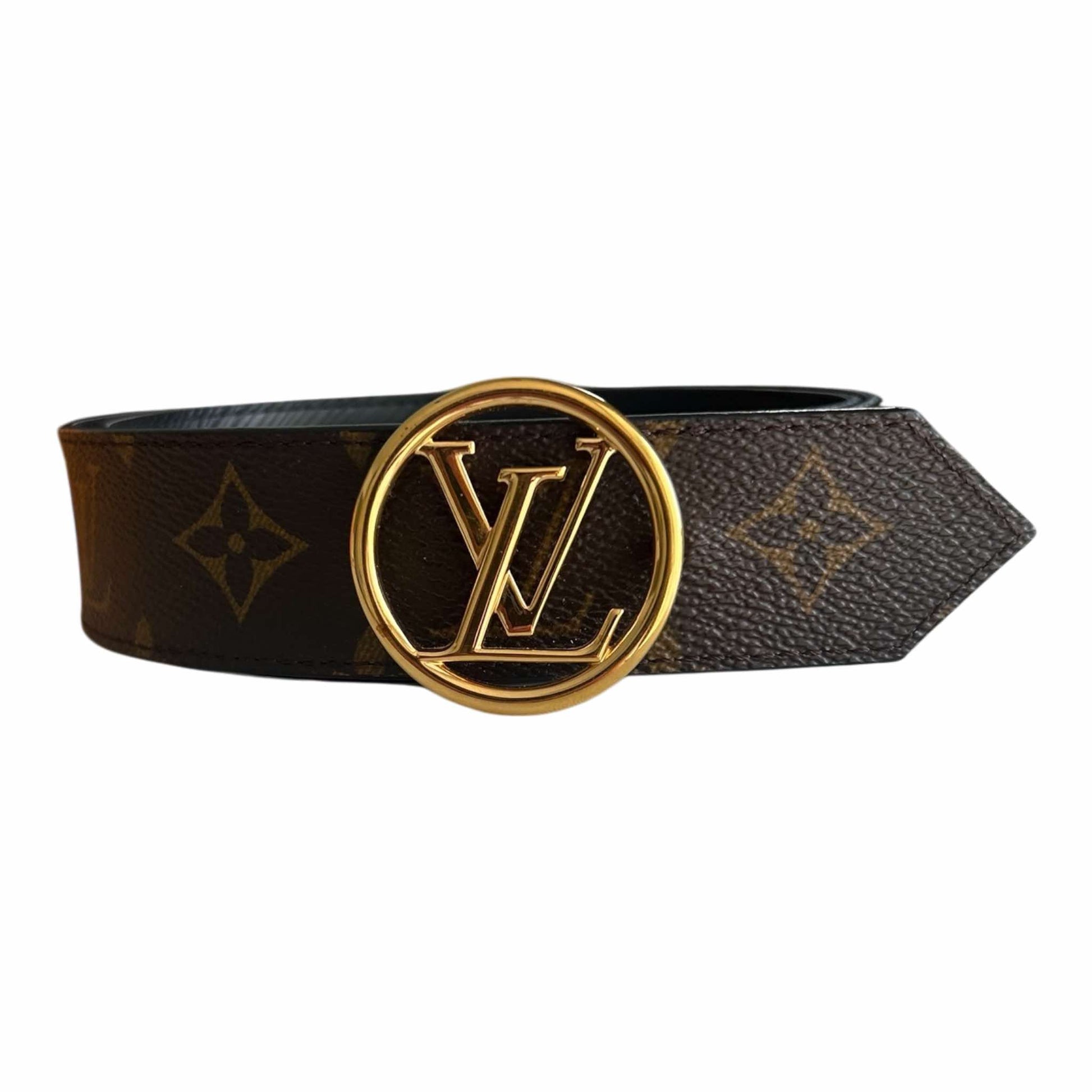Louis Vuitton Circle Monogram Reversible Belt (75/30) - M9935