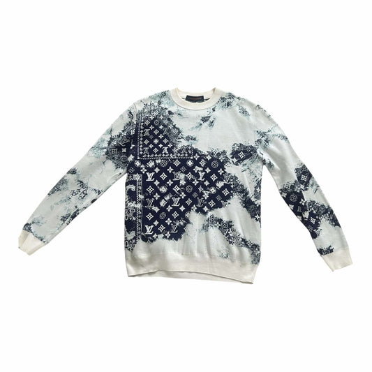 Louis Vuitton Monogram Bandana Crewneck Sweater - Medium