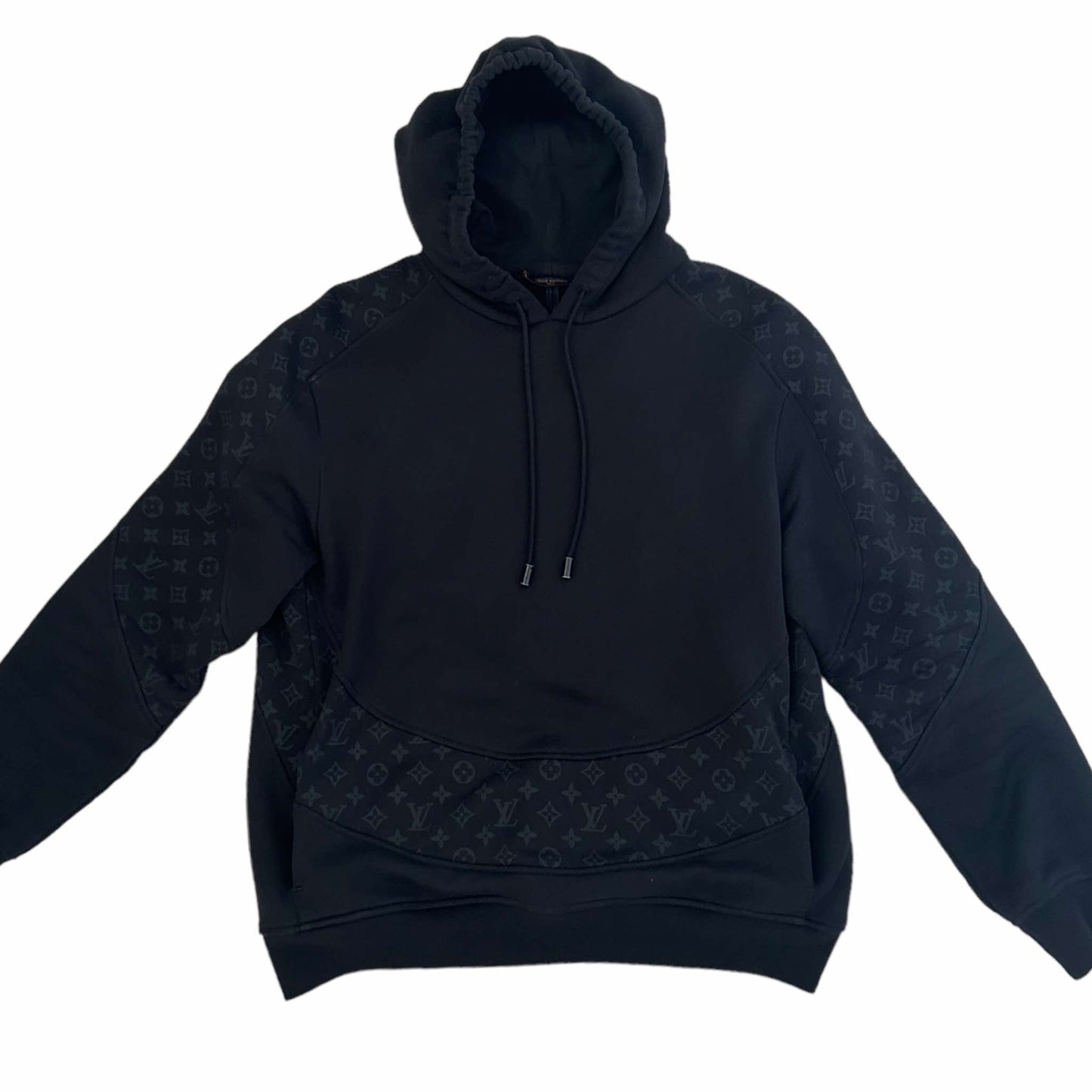 Louis Vuitton Monogram Eclipse Circle Cut Hoodie - Medium