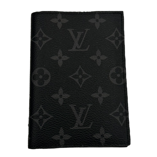 Louis Vuitton Monogram Eclipse Passport Holder - M64501