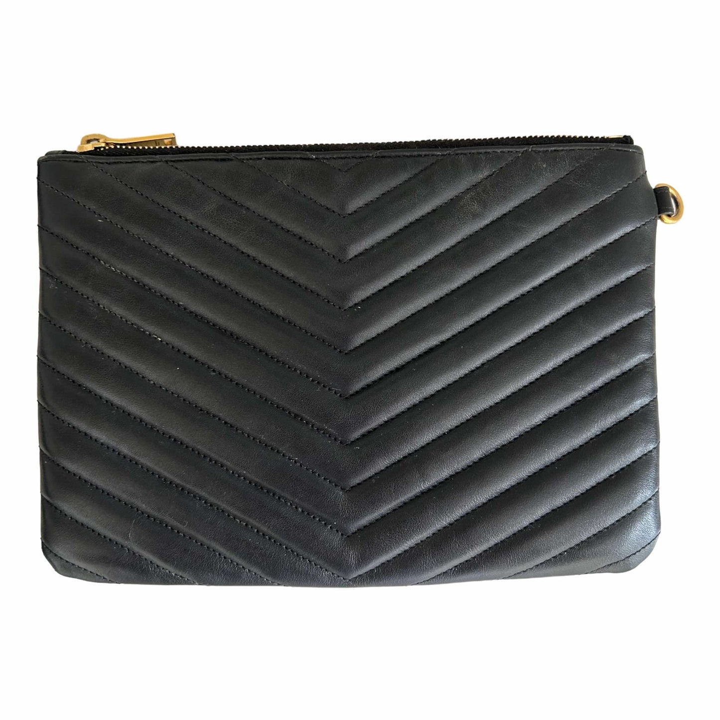 Saint Laurent Monogram Quilted Pouch - 379039