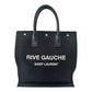 Saint Laurent Black Rive Gauche Tote - 631682