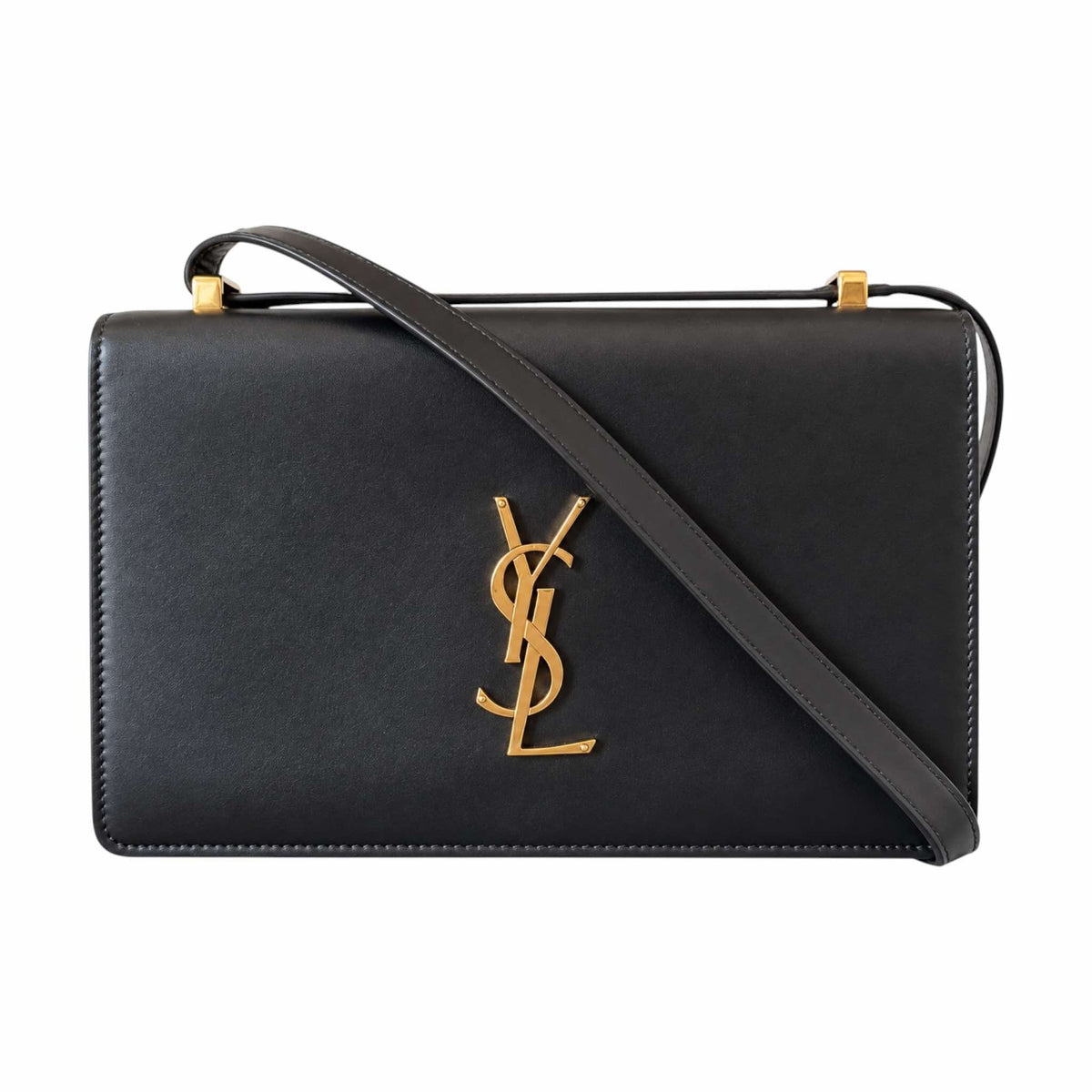 Saint Laurent Black Calfskin Leather Dylan Flap - 601310