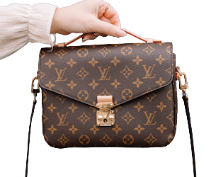 Zoomed in Louis Vuitton Bag